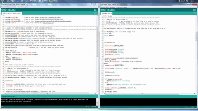 Relay Board controled by a Shift Register 74HC595, using a Moteino смотреть онлайн