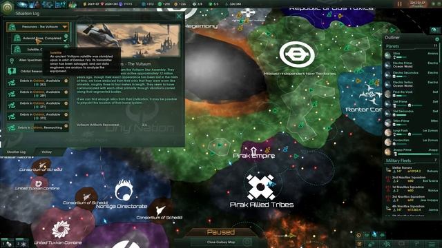 STELLARIS Let's Play - HARD - Fanatic Individualist/Materialist - #38 "Aura of Bliss" смотреть онлайн