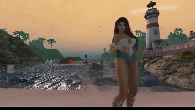 Paragon animation dance " kizomba " Sara Lopez second life смотреть онлайн