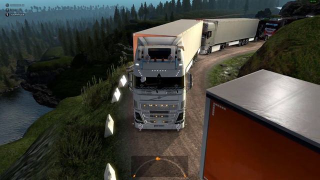 ETS 2 KİRKENES MADEN YOLU ULTRA AYARLARDA 1080P смотреть онлайн