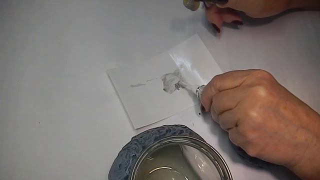 Декорируем банку шпатлёвкой и бумажной мозаикой. Мастер класс смотреть онлайн