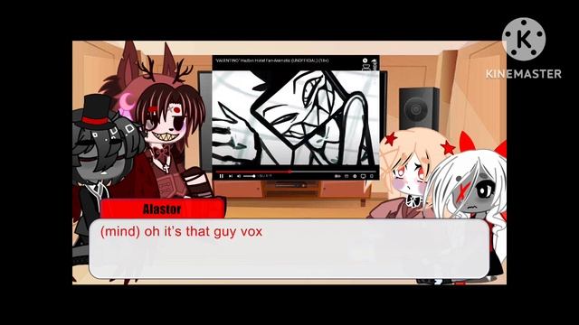 Hazbin hotel react to “VALENTINO” ? смотреть онлайн