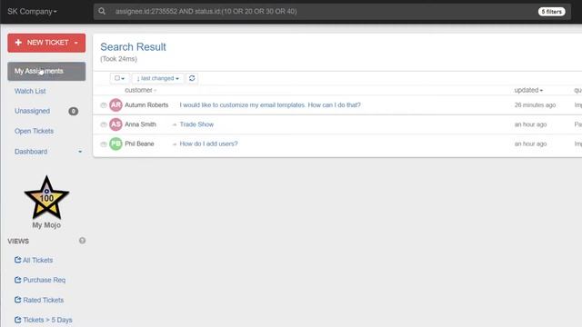 Mojo Helpdesk Demo Video смотреть онлайн