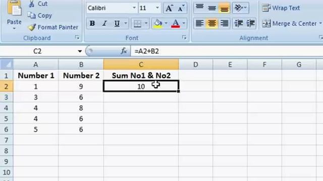Using Excel fill-down to speed up data and formula entry смотреть онлайн