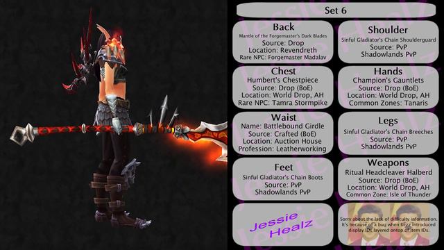 Jessiehealz - 10 Skimpy Hunter Transmog Sets SL#1 смотреть онлайн