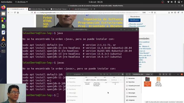 Instalar el Kit de Desarrollo de Java (JDK) en Linux смотреть онлайн