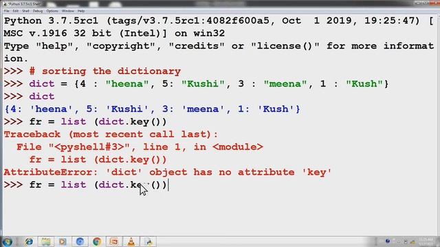 #24 #olevel #ALevel #python sorting a dictionary in #python with #example in #hindi #2021 смотреть онлайн