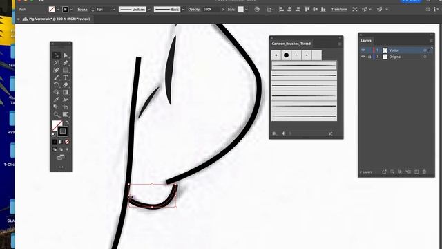Illustrator: How to Apply Brushes, What Expand means, and how to Unite vectors смотреть онлайн