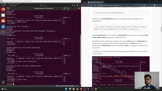 PostgreSql User Management | Ubuntu 20.04 смотреть онлайн