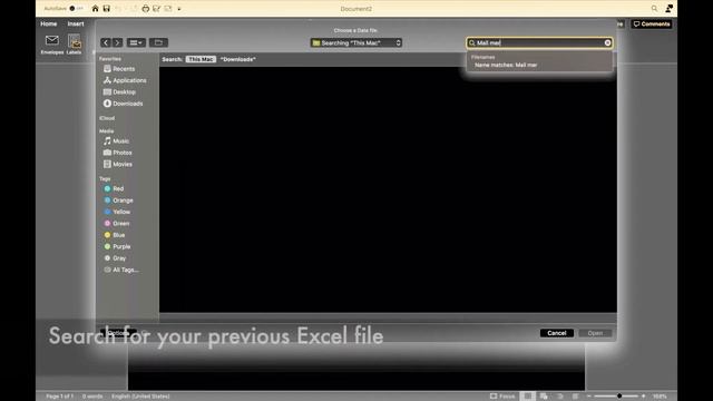 Mail Merge from Excel to Word (MAC & Windows) смотреть онлайн
