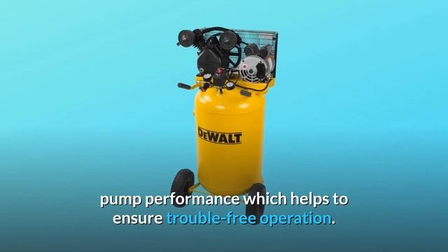 DeWalt DXCMLA1683066 1.6 HP 30-gallon Single Stage Oil-Lube Vertical Portable Air Compressor смотреть онлайн