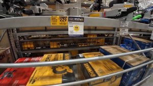 Цены на инструменты DEWALT в магазине Lowes в США/ Обзор