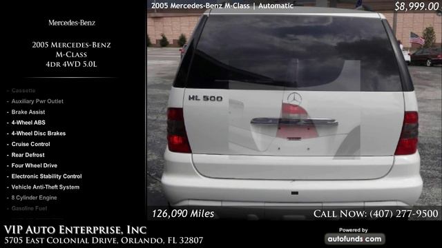 Used 2005 Mercedes-Benz M-Class | VIP Auto Enterprise, Inc, Orlando, FL смотреть онлайн