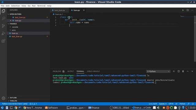 python advanced tutorial in tamil - part 1 смотреть онлайн