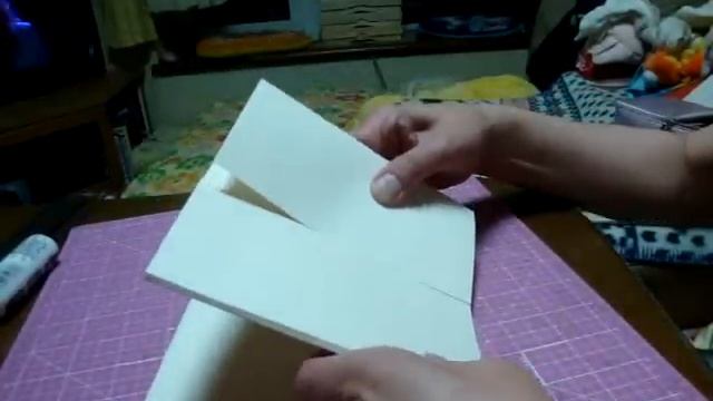 Scrapbooking - 6×6 flip flap mini album tutorial" смотреть онлайн