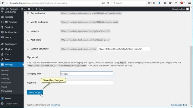 WordPress. How To Change "Category" Slug In Website Permalinks смотреть онлайн