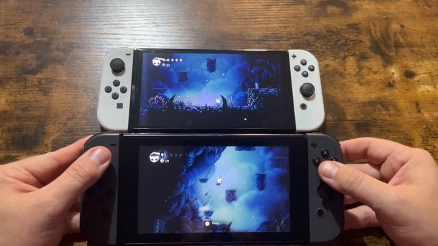 Switch OLED Game Comparison | Breath of the Wild, Hollow Knight, & More! смотреть онлайн