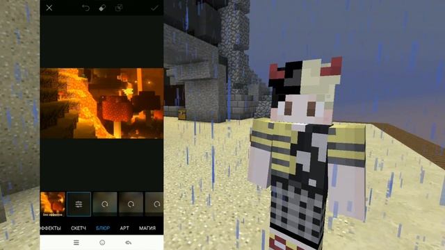 как сделать превью НА ТЕЛЕФОНЕ за 5 минут ( майнкрафт ) смотреть онлайн