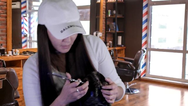 ?АСМР?| Стрижка Волос | ASMR BARBERSHOP haircut ✂️? смотреть онлайн