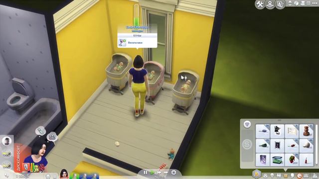 Династия Disney | Белоснежка родила тройню? | The Sims 4 смотреть онлайн