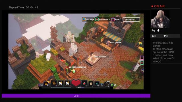 Minecraft Dungeons creeping winter and jungle awakes смотреть онлайн