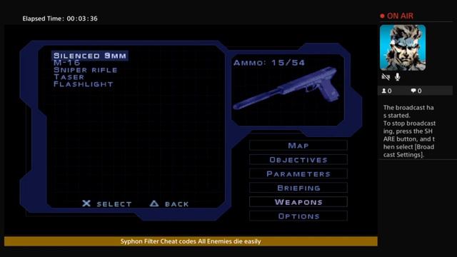 Syphon Filter cheat codes All Enemies die easily смотреть онлайн