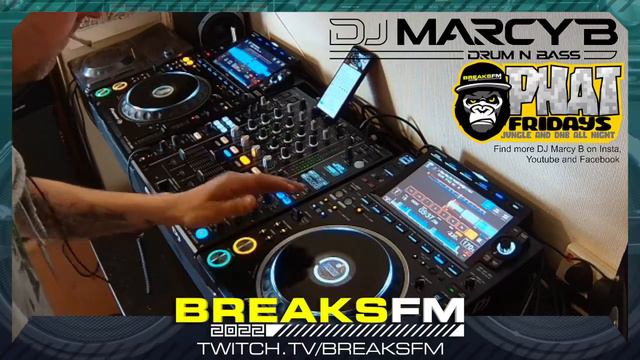 DJ Marcy B Liquid DnB Breaks FM Live Stream 1st April 2022