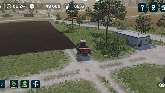 Farming simulator 23. Уборка урожая. смотреть онлайн