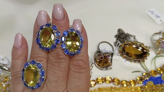 Натуральные цитрины. смотреть онлайн