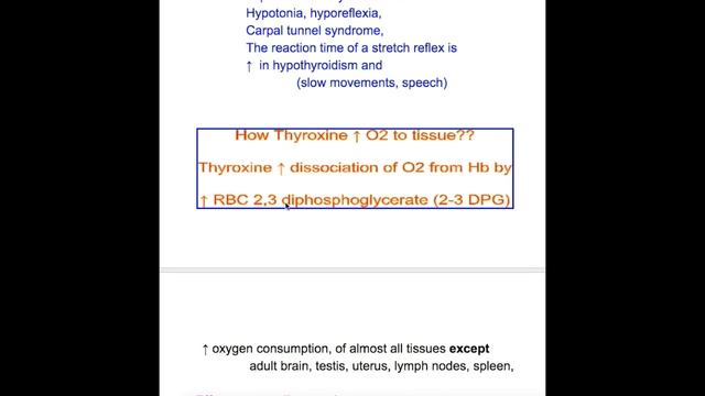 Actions of thyroid hormone on CNS, CVS, GIT, Skin, Liver, Cholestrol смотреть онлайн
