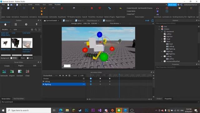 How to make random walk with custom rig | Roblox Studio смотреть онлайн