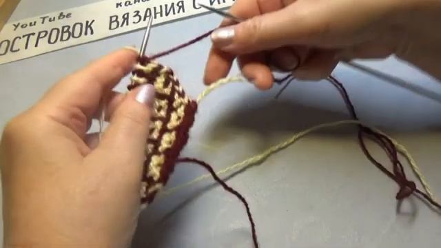 #929 ✅ СЛЕДКИ С ПОДОШВОЙ БЕЗ ШВА / ДОМАШНИЕ ТАПОЧКИ СПИЦАМИ ? смотреть онлайн