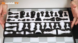 Ложемент для шахмат DGT Centaur вырезаем из пенопласта резаком Star Tec