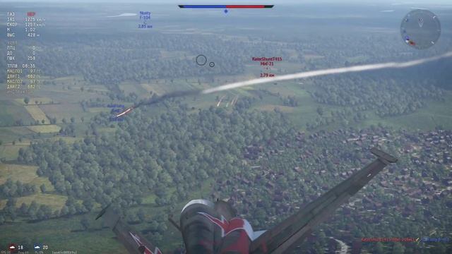 F-5C Американская мощь ! В War Thunder смотреть онлайн