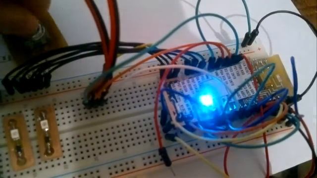 RGB контроллер на 7 цветов Atmega48 и энкодер с кнопкой.