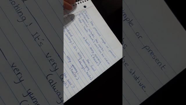 present simple and present continuous exercises смотреть онлайн