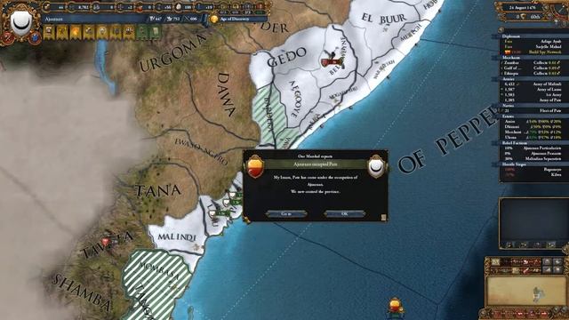 EU4 - Ajuuraan the Hydraulic Empire - 6 смотреть онлайн