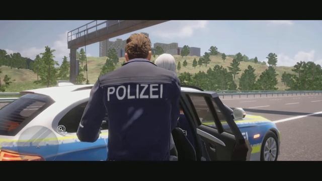 Autobahn Police Simulator 3 - Chasing a dangerous Elderly Female Driver who refused traffic stop смотреть онлайн