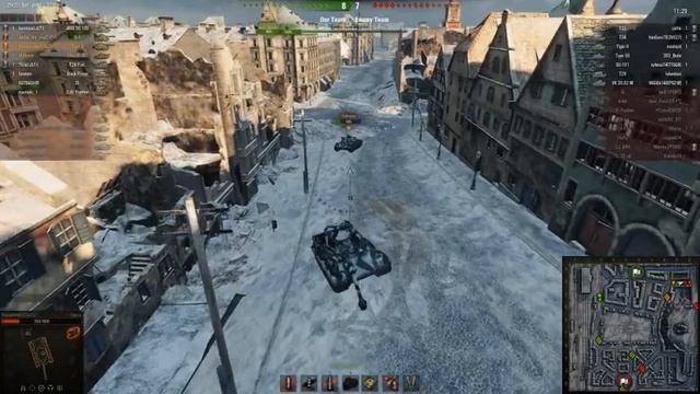 WoT - Tiger II vs. Type59 смотреть онлайн