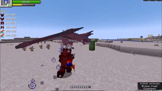 Minecraft : Epic Fight Mod / Monster Hunter legacy + Monster Hunter Datapack: vs Rathalos смотреть онлайн