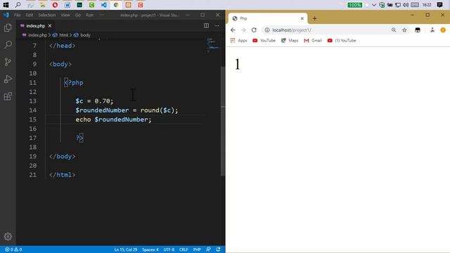 #10 ( PHP MATH ) العمليات الحسابية في لغة الـ php смотреть онлайн