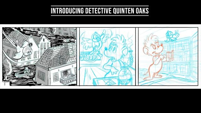 Daily Comic inking in Procreate using the Stayf Sable Ink Brush смотреть онлайн