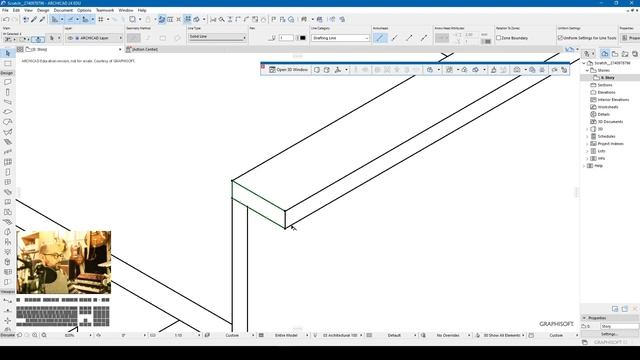 Archicad Dersleri - Bölüm 4 -Aksonometrik İzometrik Çizim