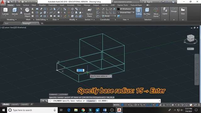 Autocad : 3D Drawing (Part 1) смотреть онлайн