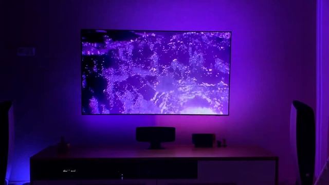 UPDATE: Philips 65OLED803 4-seitiges Ambilght mit zwei Hue LightStrips смотреть онлайн