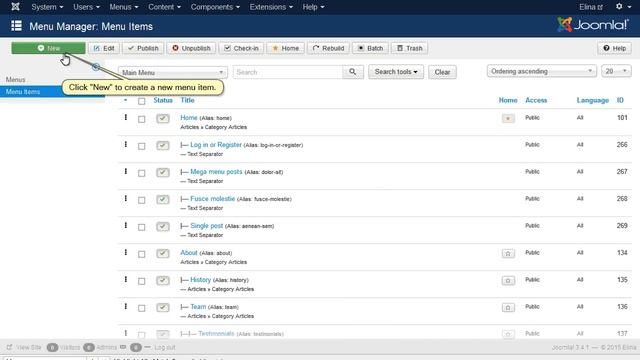 Joomla 3.x. How To Add Menu Item With Anchor Link In Single Page Templates смотреть онлайн