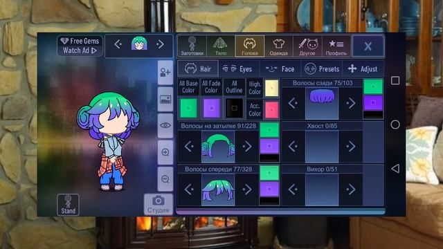 Идеи для причёсок девочек. Gacha Club смотреть онлайн