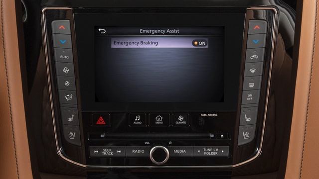 2021 INFINITI QX80 - Predictive Forward Collision Warning (PFCW) смотреть онлайн