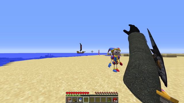 Jax Cheated on POMNI in Minecraft! смотреть онлайн