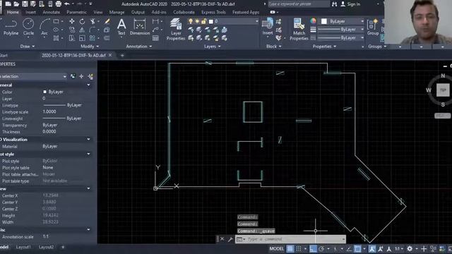 Graitec OMD (Advance Design) import AutoCAD to Advance design смотреть онлайн